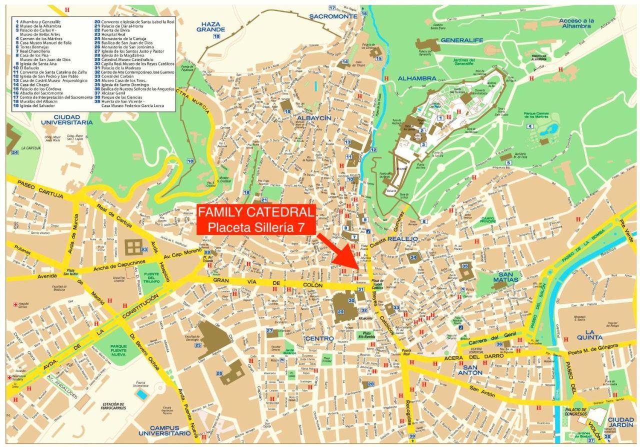 Family Catedral Centro Apartment Гранада Екстериор снимка